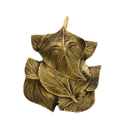 Brass Ganesha Wall Hanging