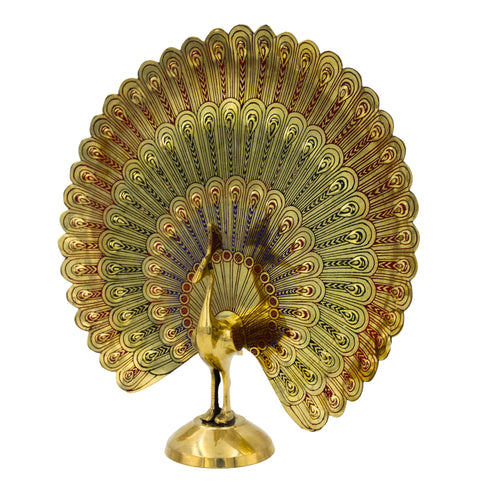 Brass Golden Peacock