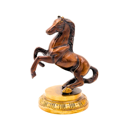Brass Horse Statue