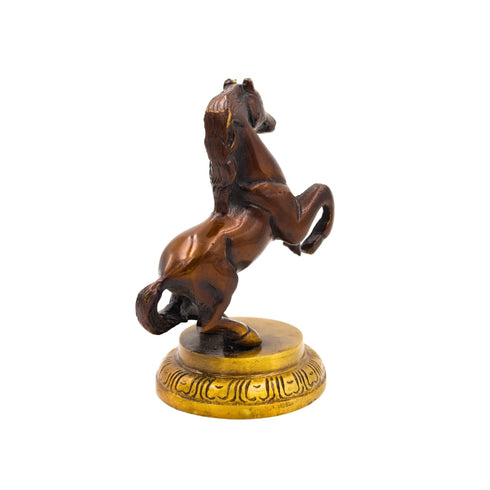 Brass Horse Statue