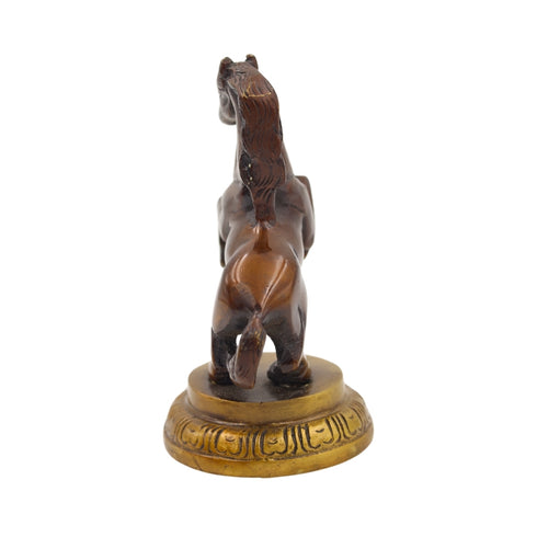 Brass Horse Statue