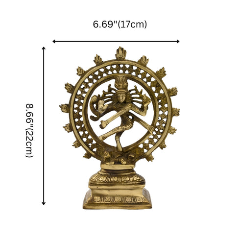 Brass Natraj Idol