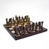 Brass Roman Figurine Chess Set – Premium Gifting Item