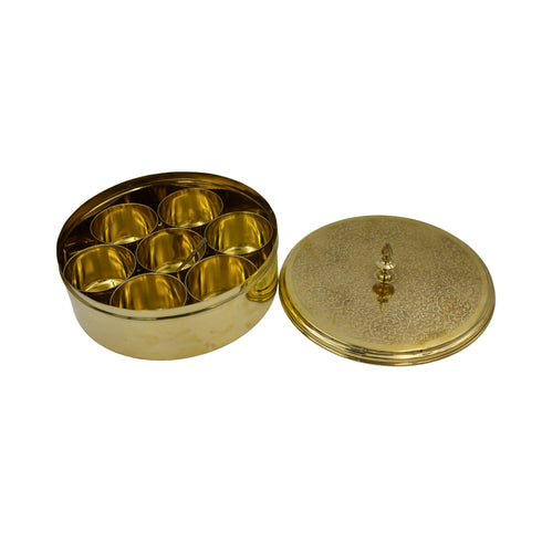 Brass Spice Box