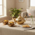 Brass Teapot Set with Cups and Saucer – Table Decor Item