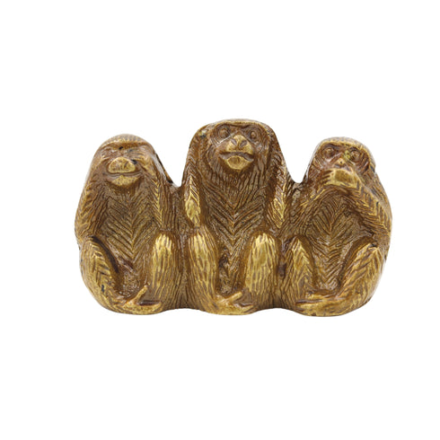 Brass Three Monkeys