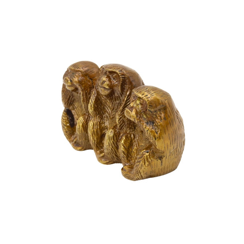 Brass Three Monkeys
