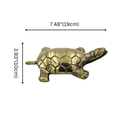 Brass Tortoise Yantra