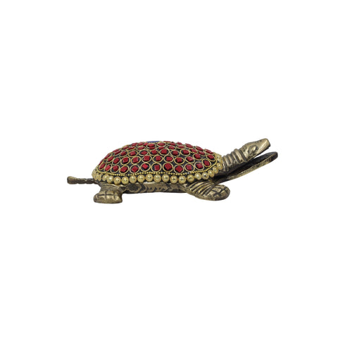Brass Tortoise Yantra