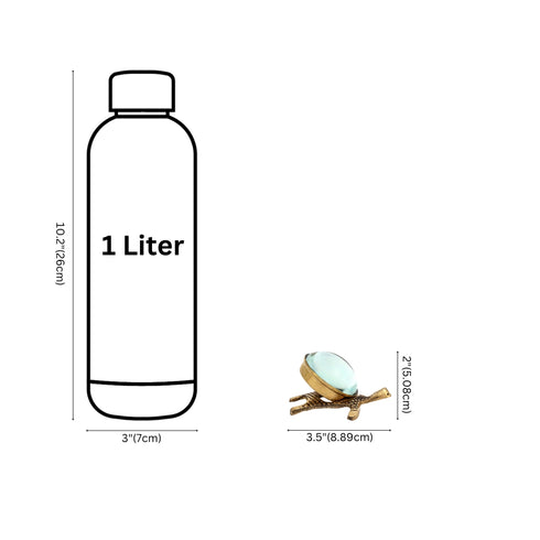 Brass Tortoise Shree Yantra (Small) with Tilted glass Lens