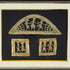 Brass Tribal Family & Daily Life Glass