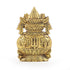 Brass Vaishnav Kalash with Shankh and Chakra motif Showpiece
