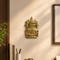 Brass Vaishnav Kalash with Shankh and Chakra motif Showpiece