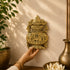 Brass Vaishnav Kalash with Shankh and Chakra motif Showpiece