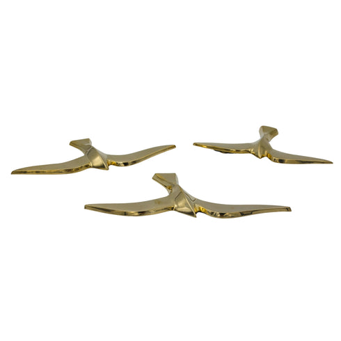 Brass flying birds-Set of 3