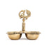 Brass handcrafted Annapakshi Chopada – Multipurpose Pooja essential
