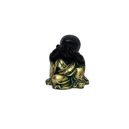 Bronze 3 wise Buddha figurines