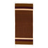 Brown Handwoven Jawaja Durrie—Stripe Pattern
