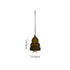 Christmas Décor Handcrafted Eco-friendly Green Wooden Tree Bell Hangings