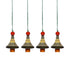 Christmas Décor Handcrafted Eco-friendly Wooden Tree Hangings