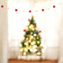 Christmas Décor Handmade Felt Pompom Garland—Red and White