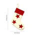 Christmas Décor Handmade Felt Sheet Stocking—Star Design