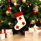 Christmas Décor Handmade Felt Sheet Stocking—Star Design