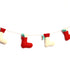 Christmas Décor Handmade Felt Stockings Garland