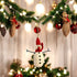Christmas Décor Handmade Needled Felt Work Snowman Hanging