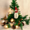 Christmas Décor Handmade Needled Felt Work Snowman Hanging