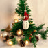 Christmas Décor Handmade Needled Felt Work Snowman Hanging