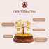 Citrin wishing tree with features labeled on a beige background