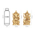 Cultured Marble Lakshmi & Ganesh Idols