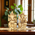 Cultured Marble Lakshmi & Ganesh Idols