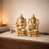 Cultured Marble Lakshmi & Ganesh Idols