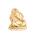 Cultured Marble Seated Ganesha