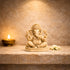 Cultured Marble Seated Ganesha