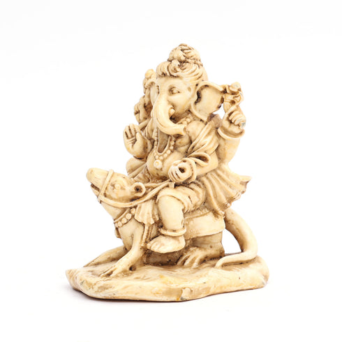 Cultured Marble Vahana Ganesha