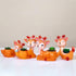 Cute Deer Planters for Home Décor—Set of 6