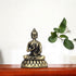 Decorative Brass Lord Buddha Idol for Home Décor—Antique Finish