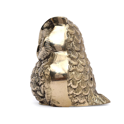 Decorative Brass Owl Showpiece