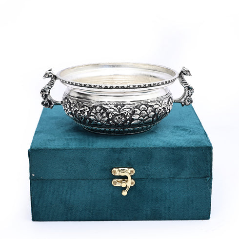 Decorative German Silver Urli Bowl