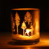 Decorative Glass Candle Holder