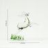 Decorative Glass Deer Figurine