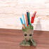 Decorative Groot Plant Holder—Greyish Brown