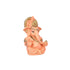 Decorative Lord Ganesha Showpiece—Peach and Golden