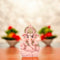 Decorative Lord Ganesha Showpiece—Pink and Golden