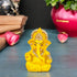 Decorative Lord Ganesha Showpiece—Yellow and Golden