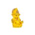 Decorative Lord Ganesha Showpiece—Yellow and Golden
