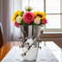 Decorative Vase with floral embellishments
